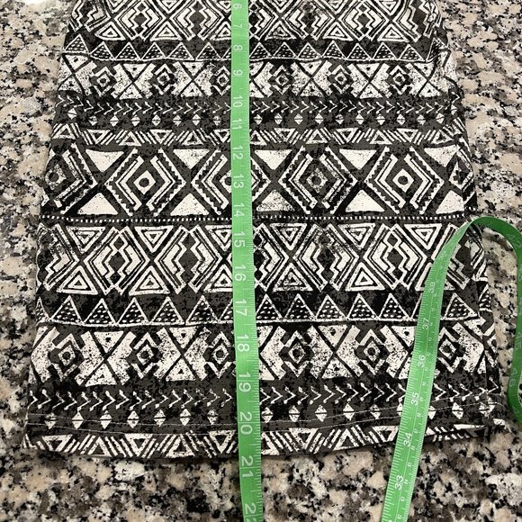 BodyCon Aztec Print Knee Length Skirt - Picture 8 of 8